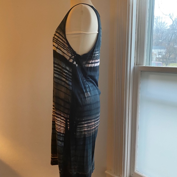 Marika Charles Hand Dyed Striped Tank Dress size 3 - Picture 3 of 6